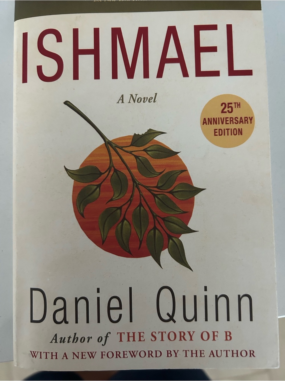 Ishmael 25th Anniversary Edition - White Cover